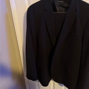 Nautica modern fit black suit